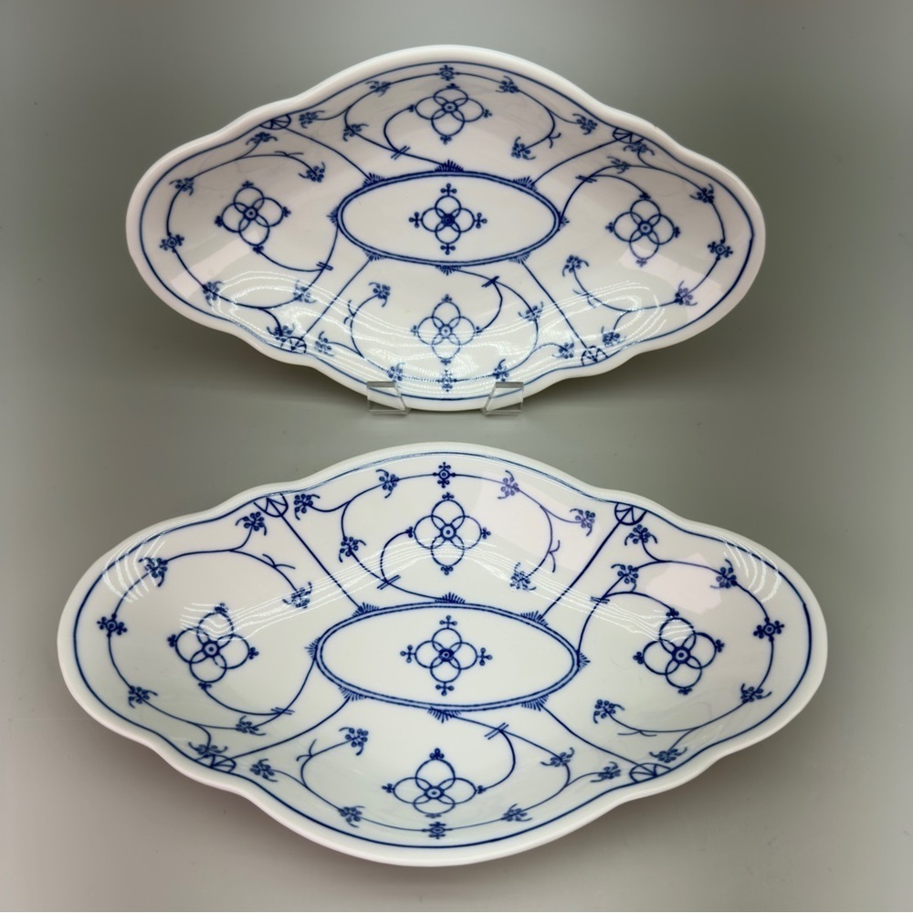 Pair of Vintage Winterling Bavaria Serving Dishes